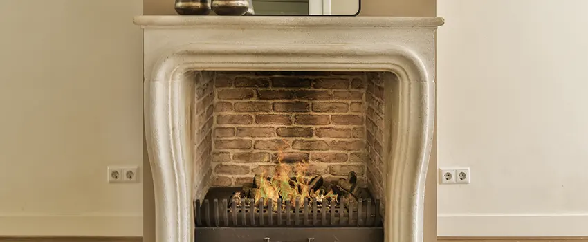 Vintage-style Fireplace Redesign in White Settlement, Texas
