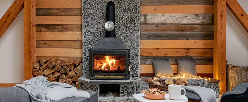 Thelin Hearth Products Direct Vent Gas Stove Fireplace Inspection in White Settlement, Texas